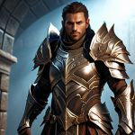 **Prompt:** Epic fantasy hero character for a video game. Intricate armor design, powerful pose, dynamic lighting.
