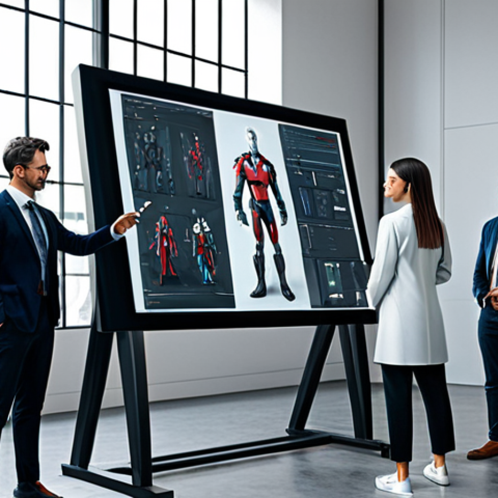 캐릭터디자인 협업 사례 분석 - Collaborative Character Design Studio**

"A bright and modern character design studio, several artis...