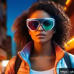 Home 20 캐릭터디자인 실기 시험 대비를 위한 자료 분석 - A confident young female character designed for a futuristic Brazilian urban setting, wearing stylis...