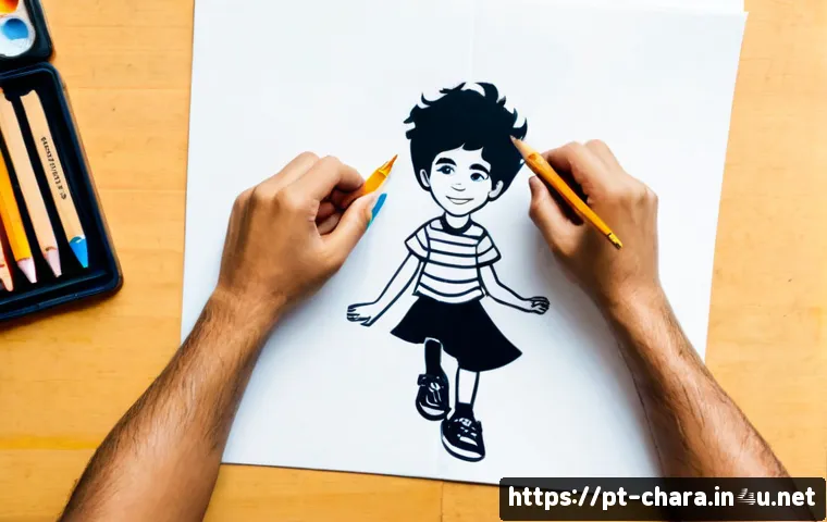 캐릭터디자인에 필요한 손그림 스킬 관련 이미지 1